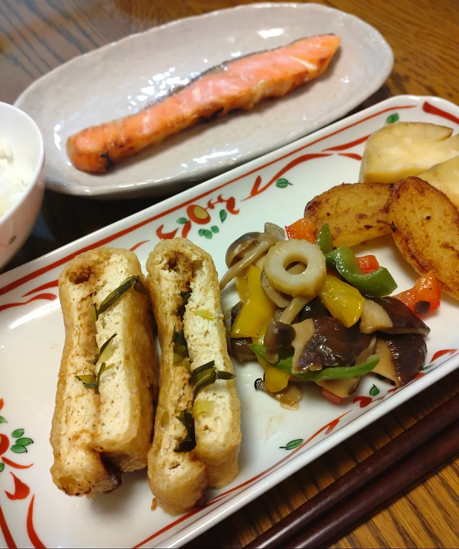 実家ごはん☆鮭の塩焼き|ゆりちさん