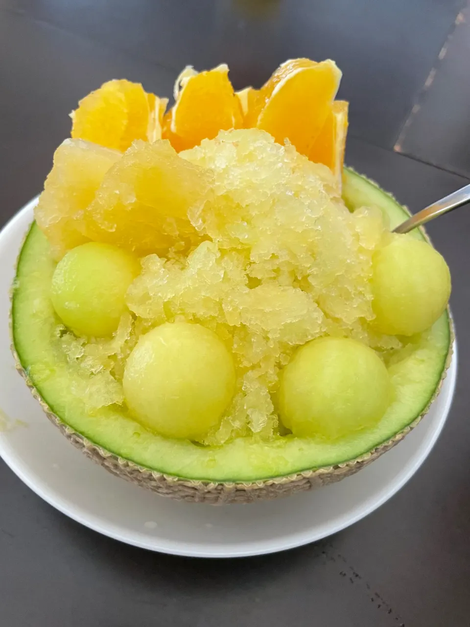 Snapdishの料理写真:おうちかき氷🍧|mikkoroさん