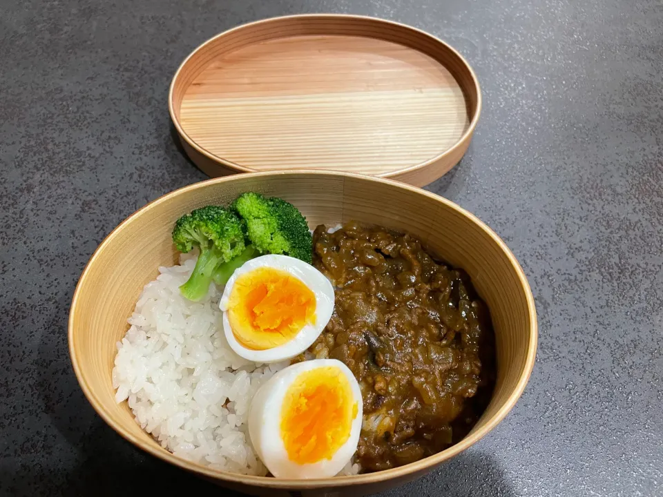 Snapdishの料理写真:キーマカレー弁当|たろさん