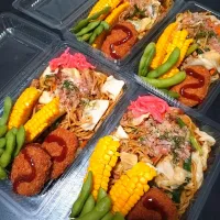 Snapdishの料理写真:花火大会弁当|zakkiesさん