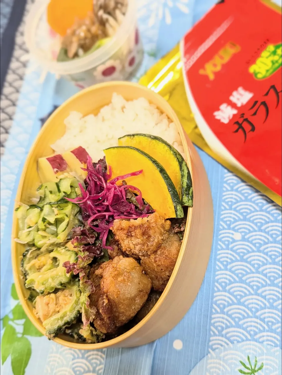 本日のお弁当〜からあげ弁当〜減塩バージョン|f.1125beさん