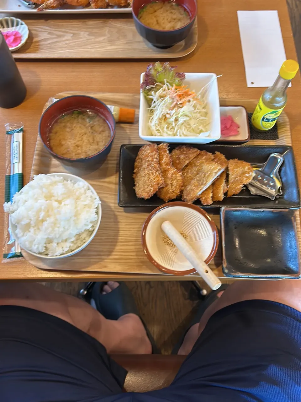 トンカツ定食|龍国命さん