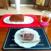 Snapdishの料理写真:コーヒーパウンドケーキ|えっこさん