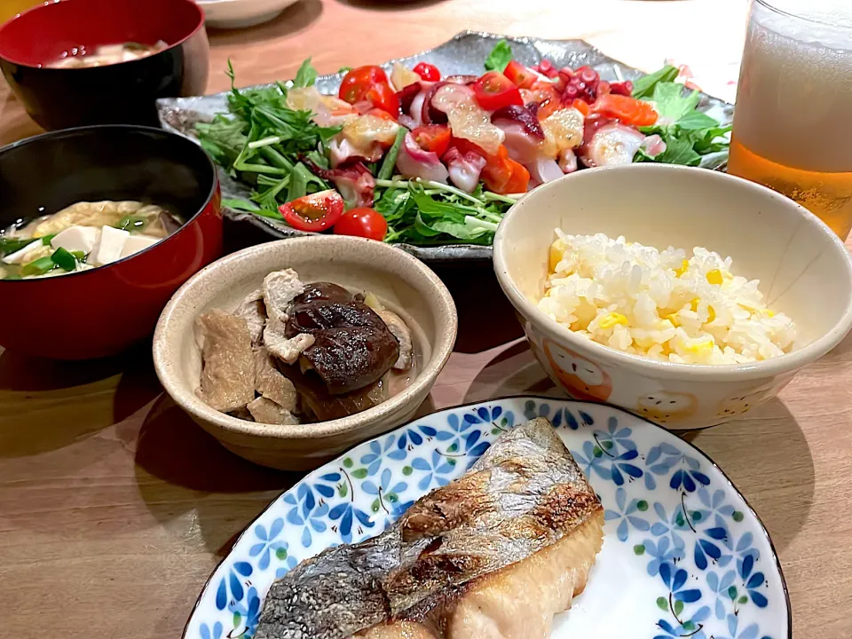 とうもろこしご飯　カルパッチョ|くり子さん