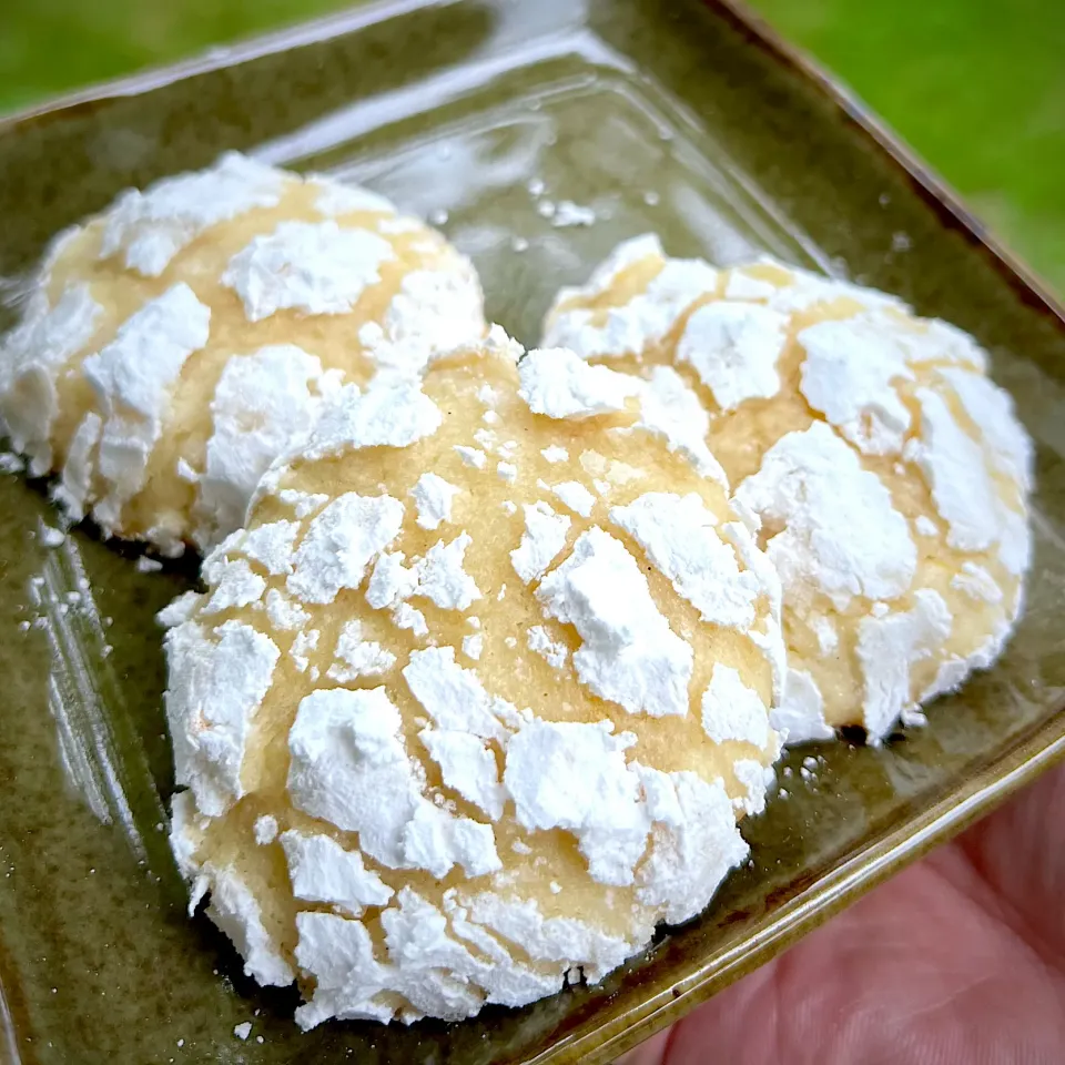 Lemon crinkle cookies|Dean M Rogersさん