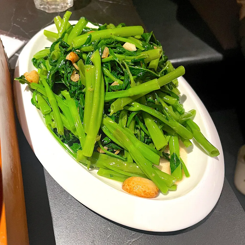 Sautéed water spinach|skyblueさん