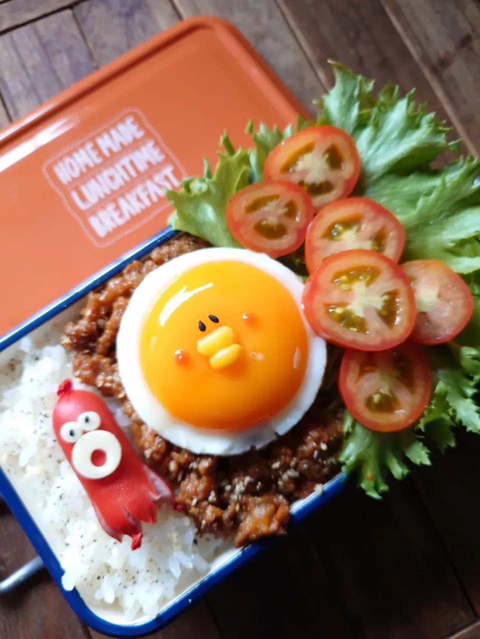 漢の…自分用🍱休暇明けのタコライス弁当|ᵏᵒᵘさん