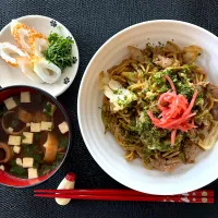 あるもので！焼きそばランチ|まよこ's kitchenさん