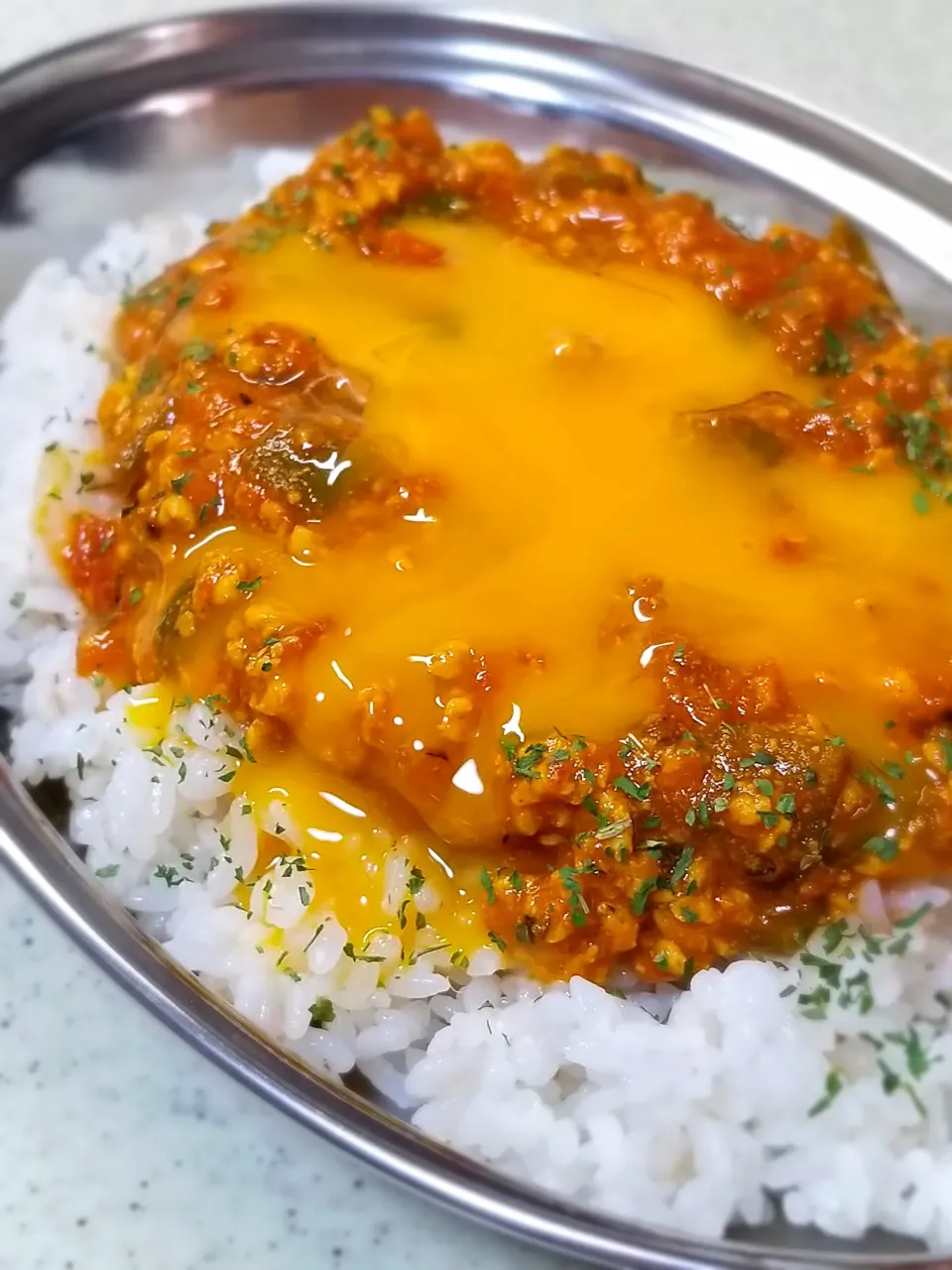 ミートソースリメイクキーマカレー|ぱんだのままんさん