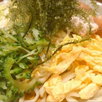 【夏季限定】 
沖縄食堂やんばる 池袋店
沖縄そばの冷やし中華（1,050円） 
＋麺大盛 (180円) 
＋紅生姜 (卓上、無料)
@池袋4分
24202 (217,917)