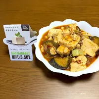 豆腐が主役の具沢山麻婆豆腐|ゆーぼーさん