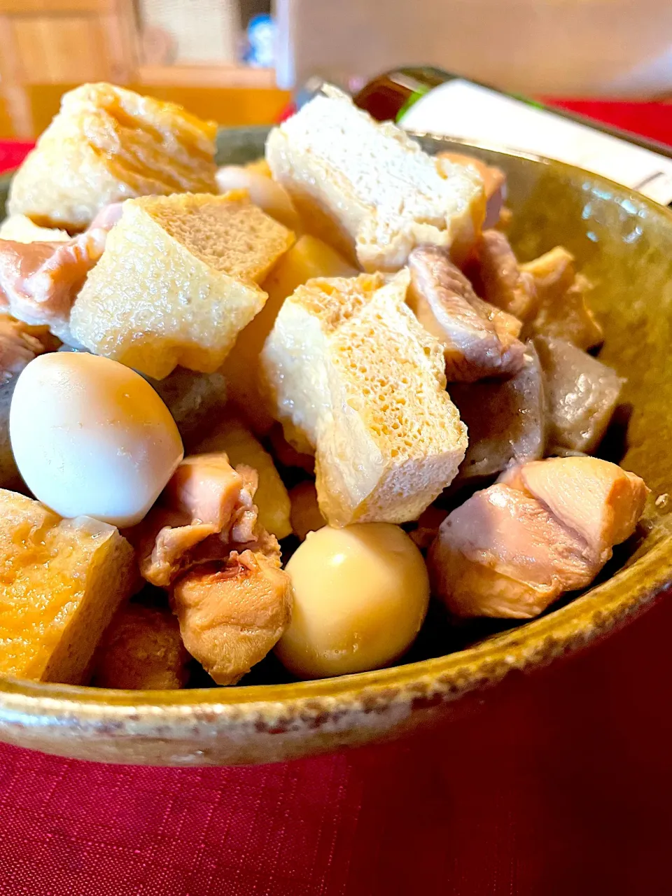 おかちさんの料理 ちっちゃいおでん風煮物🍀＋栃尾揚げバージョン！|おかちさん