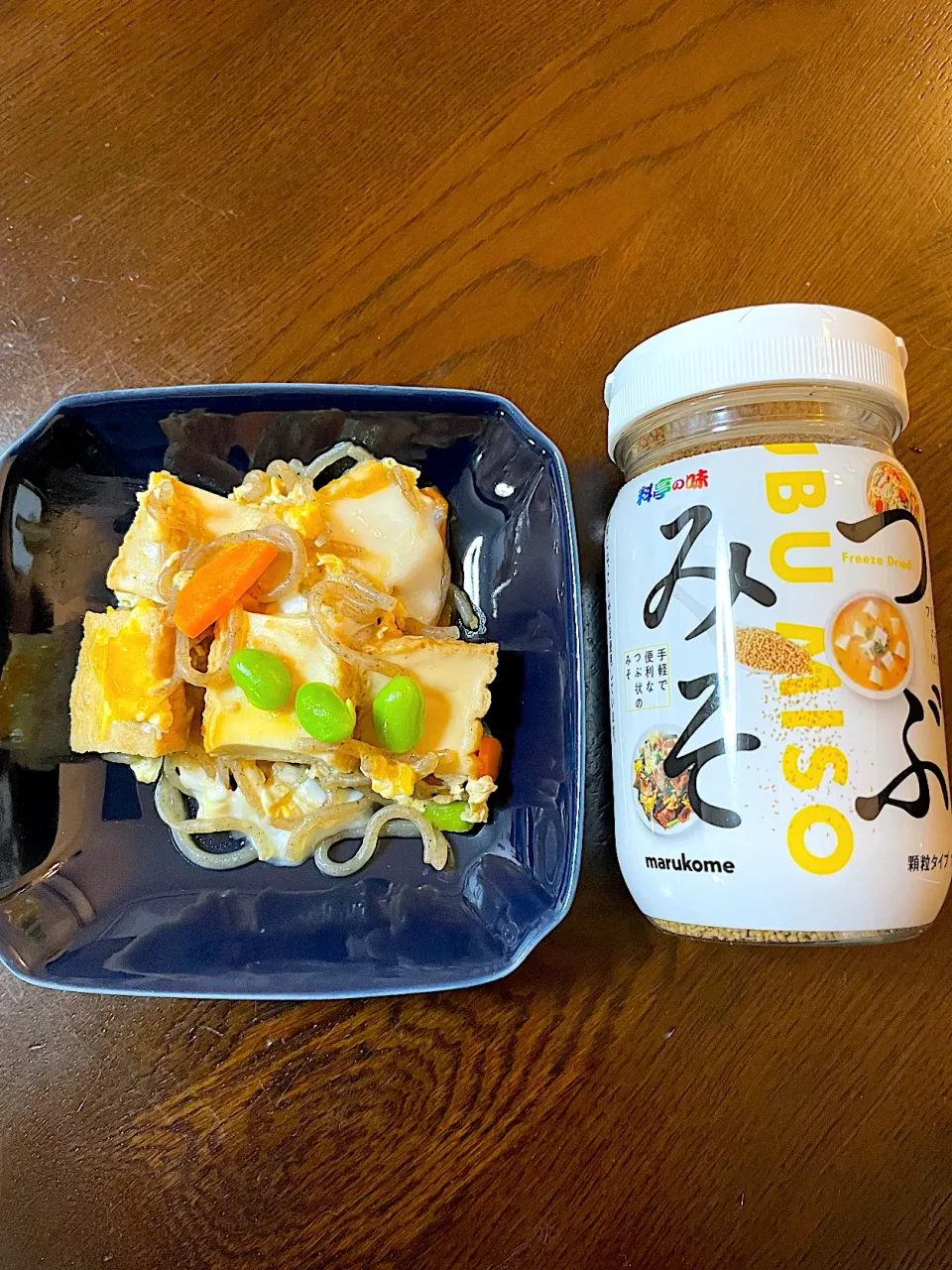 Snapdishの料理写真:絹厚揚げの卵とじ|kiicoさん