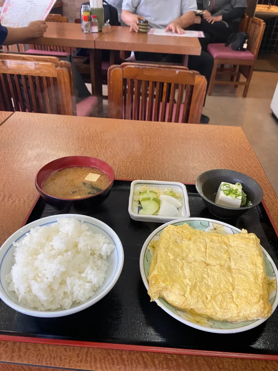 大阪市北区天満　一富士食堂のだし巻き定食|タカちゃんさん