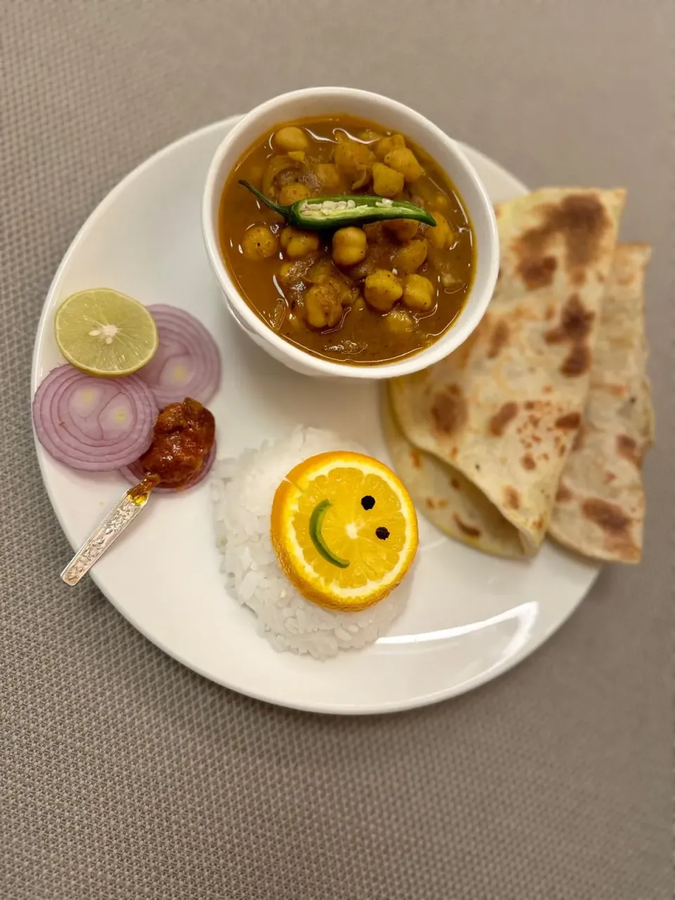 Chole with chapati|AN72さん