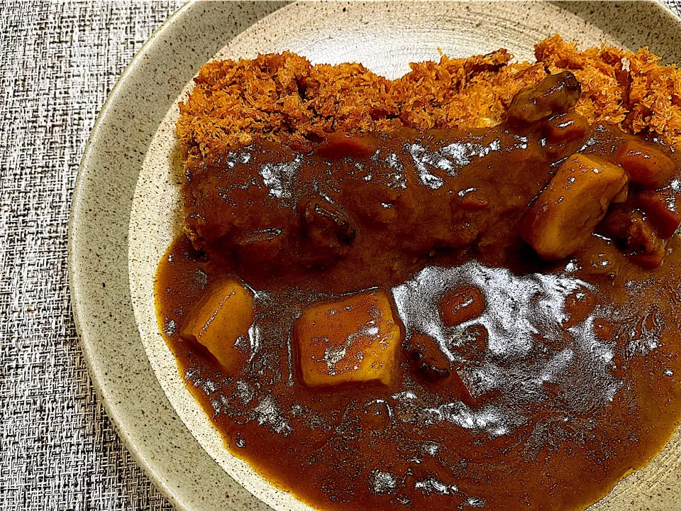 チキンカツカレーのアタマ(白飯無し)|須佐浩幸さん