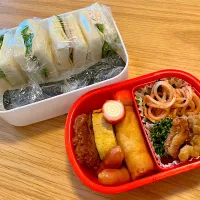 Snapdishの料理写真:年少３歳児の弁当|おむすび🍙さん