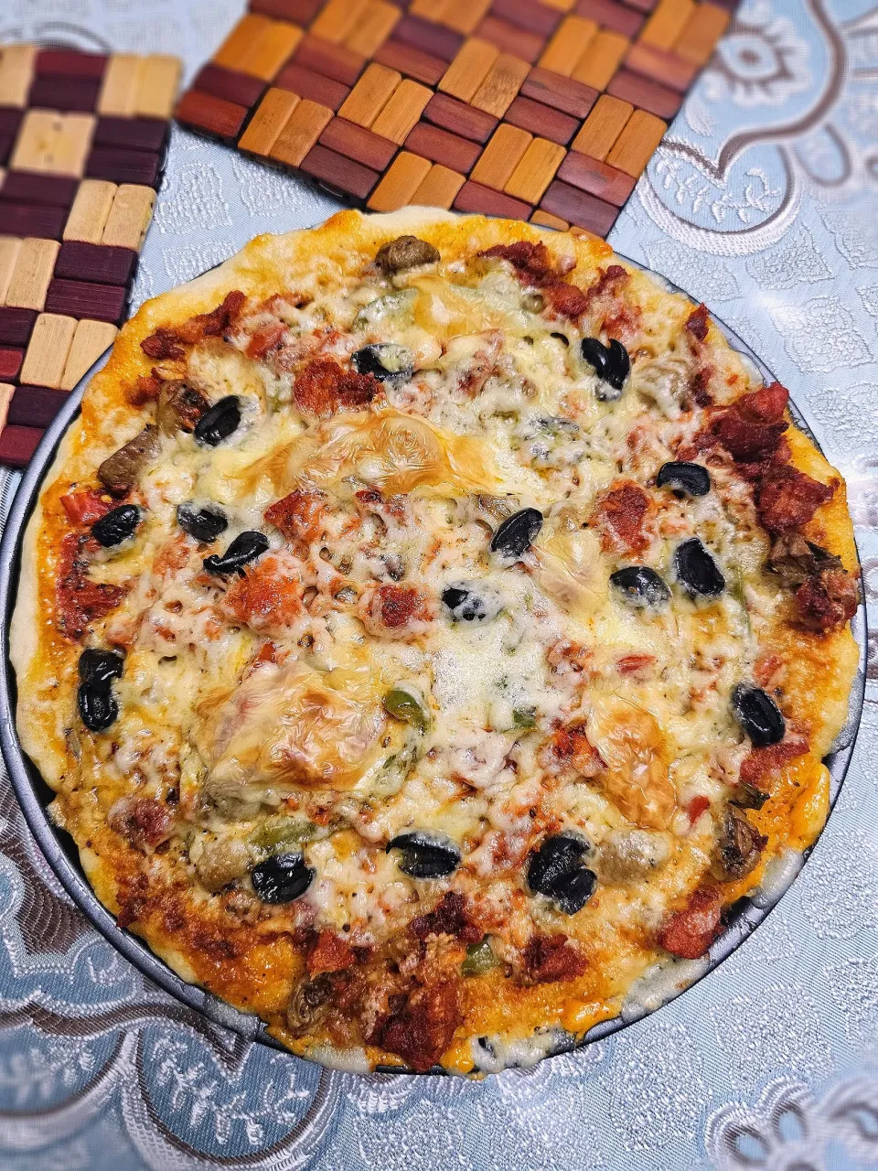 Sabrina R.'s dish Pizza as evening snack 🥨😋|Sabrina R.さん