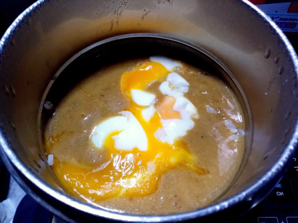 コストコのスペアリブと野菜の粉砕ポタージュのカレーライス|darkbaronさん