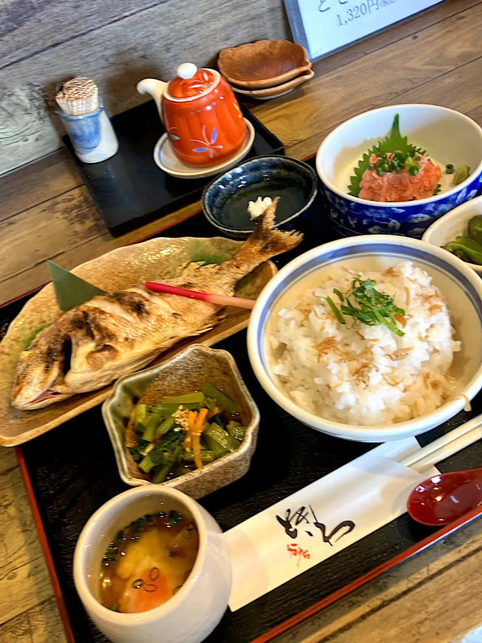 ときわ定食　🐟鯛塩焼き|Yukityさん