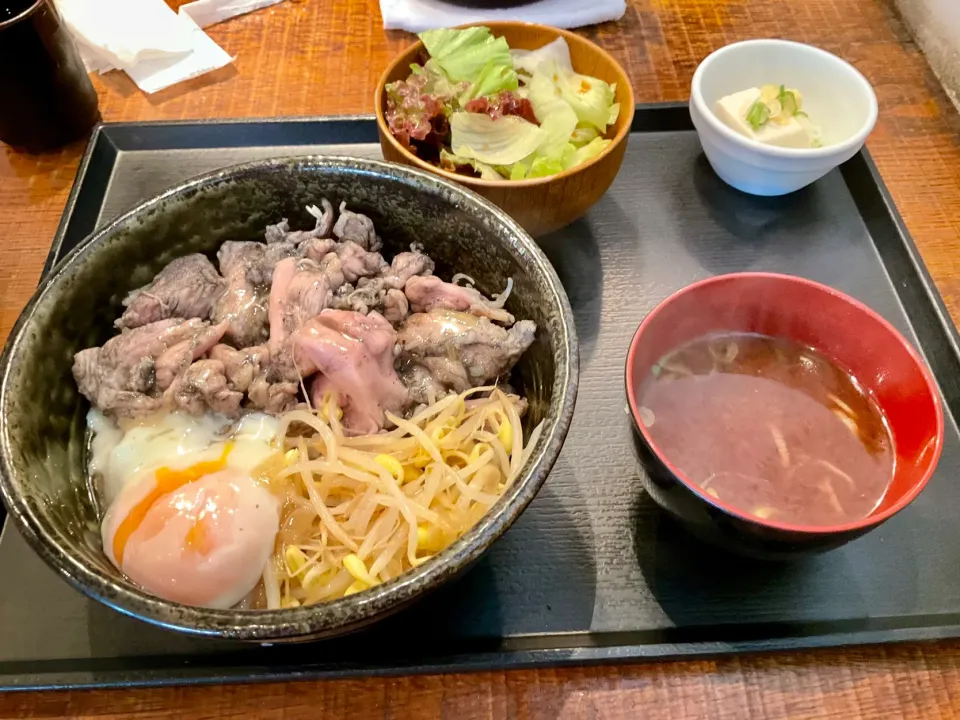 ランチ　塩炭火焼き親子丼|Takeshi  Nagakiさん