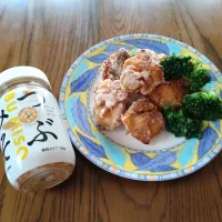 つぶみそ揚げない鶏むね肉から揚げ