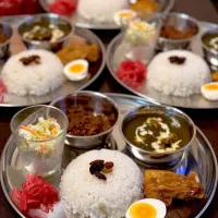 Snapdishの料理写真:インドカレー屋さんごっこ|Kashimanakitchenさん