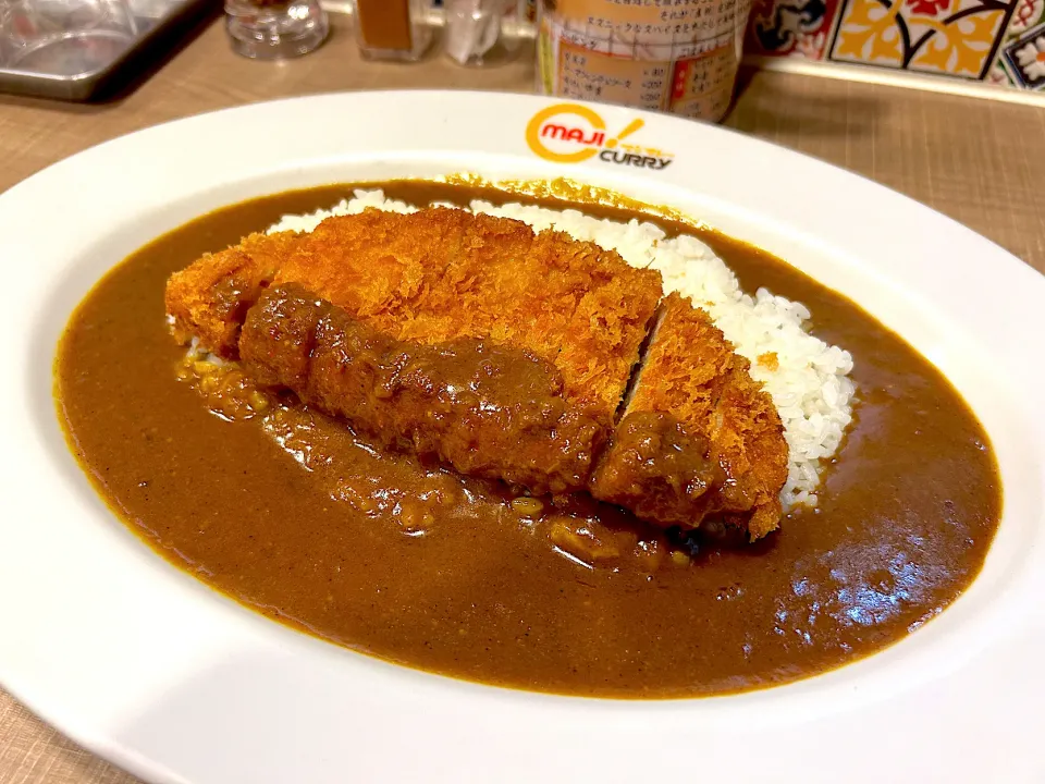 Snapdishの料理写真:こだわり豚カツカレー|かぬさん