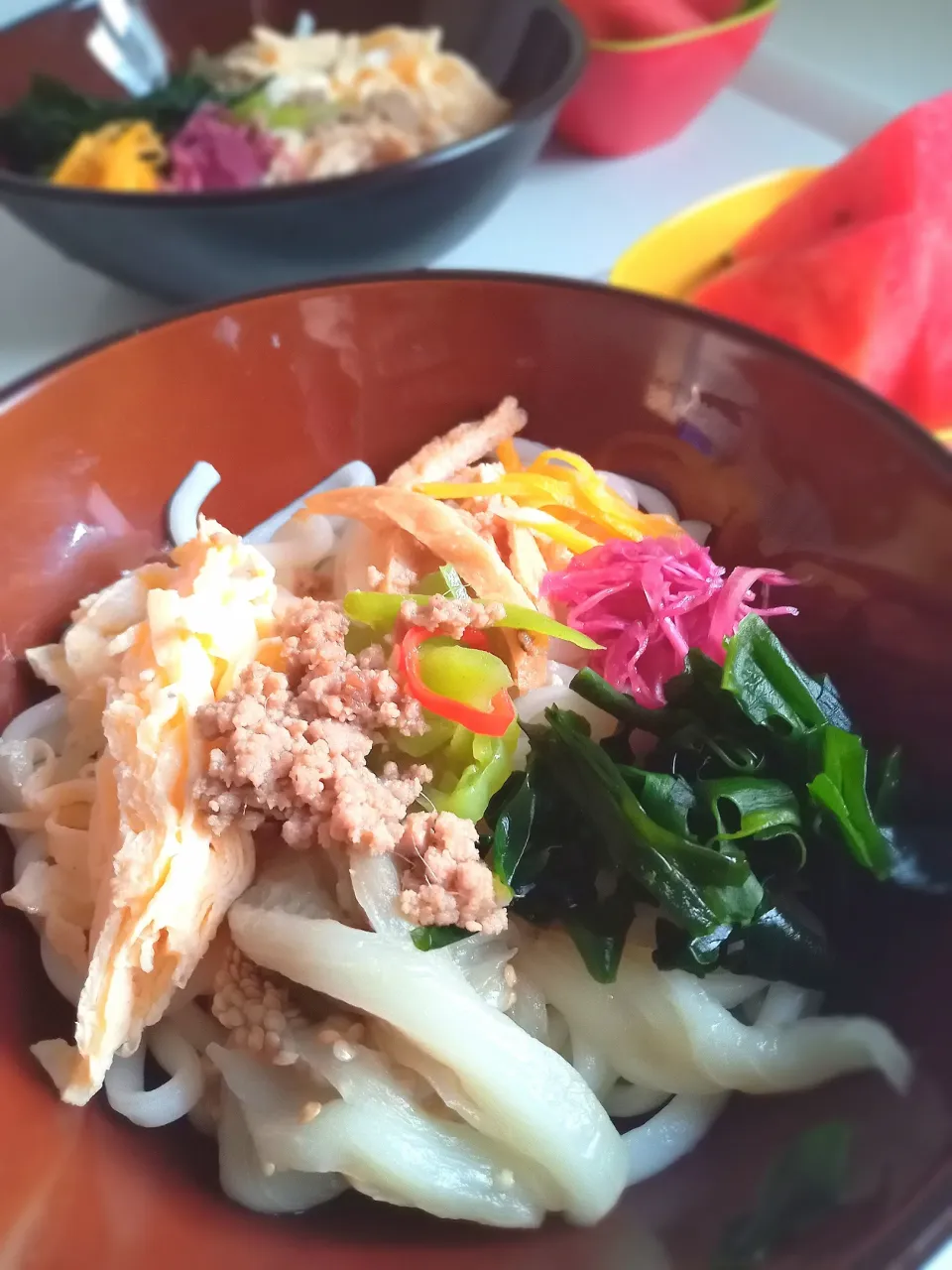 冷やしうどん|はぁとびぃとさん