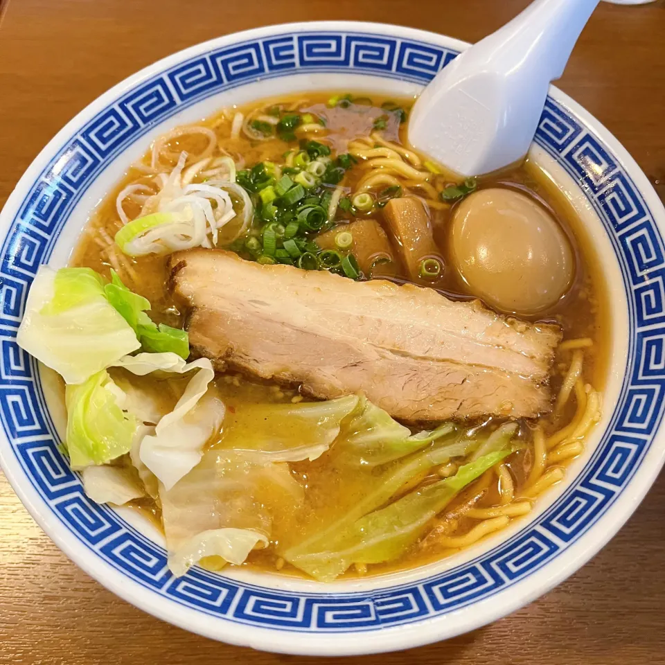 旅行中に食べた信州味噌ラーメン|ハマーさん