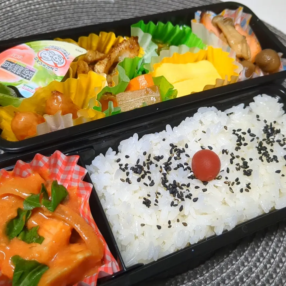 Snapdishの料理写真:8月22日お弁当|鈴木さとしさん