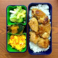 Snapdishの料理写真:夏休み弁当|信玄餅110さん