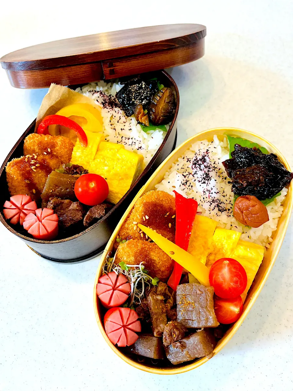 Snapdishの料理写真:すじコン炊いたん弁当|nnnnn’koさん