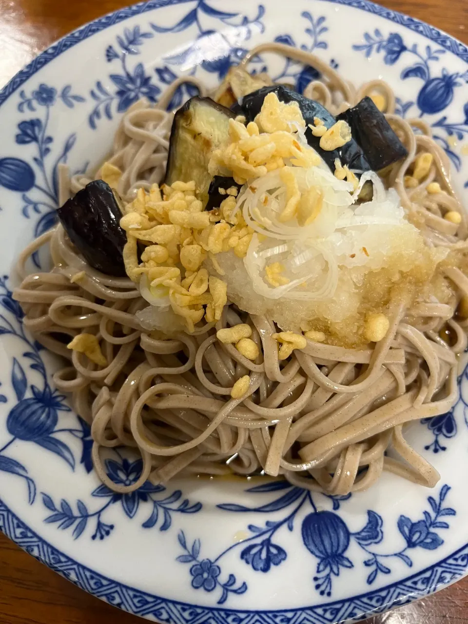 揚げ茄子のお蕎麦|さんだーさん