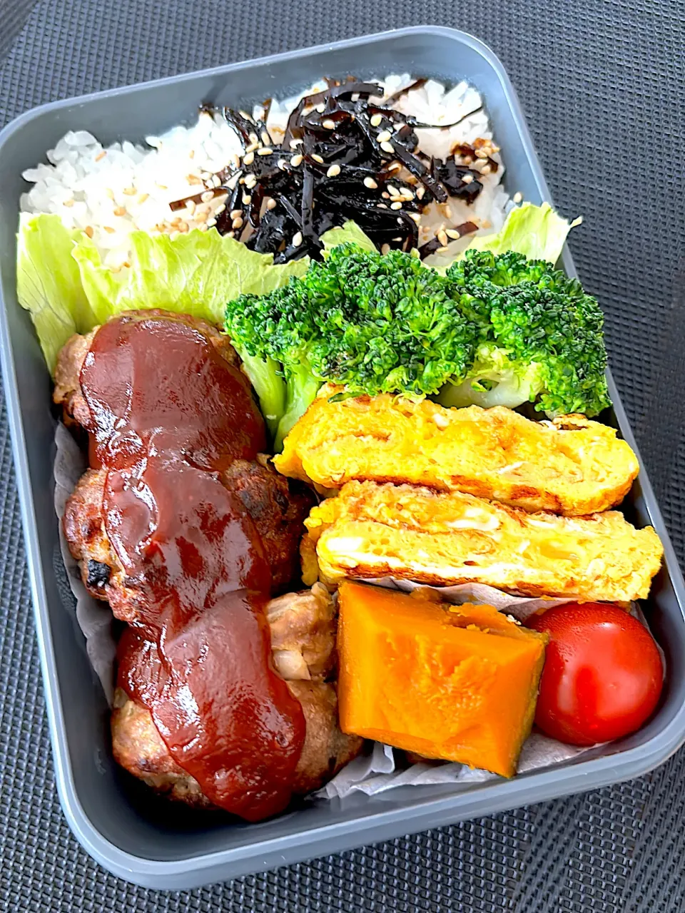 ハンバーグ弁当|hiro♪kouさん