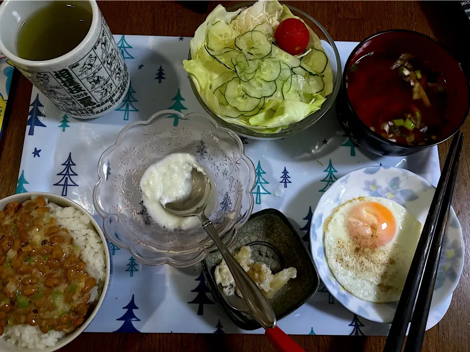 今朝の朝食です。|マースさん