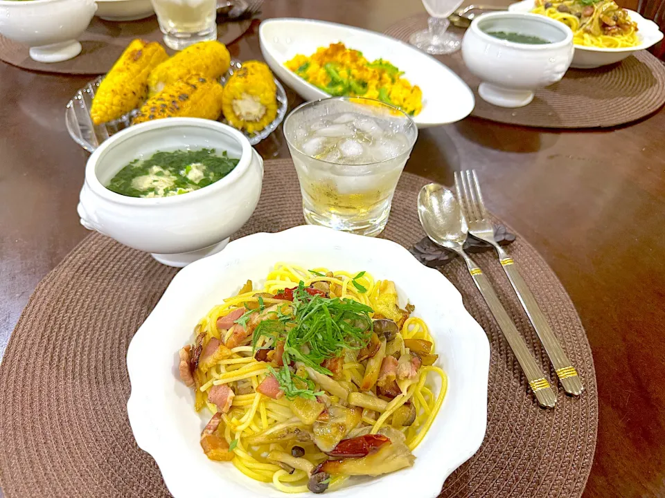 パスタ多過ぎたDinner…💦|Seikoさん