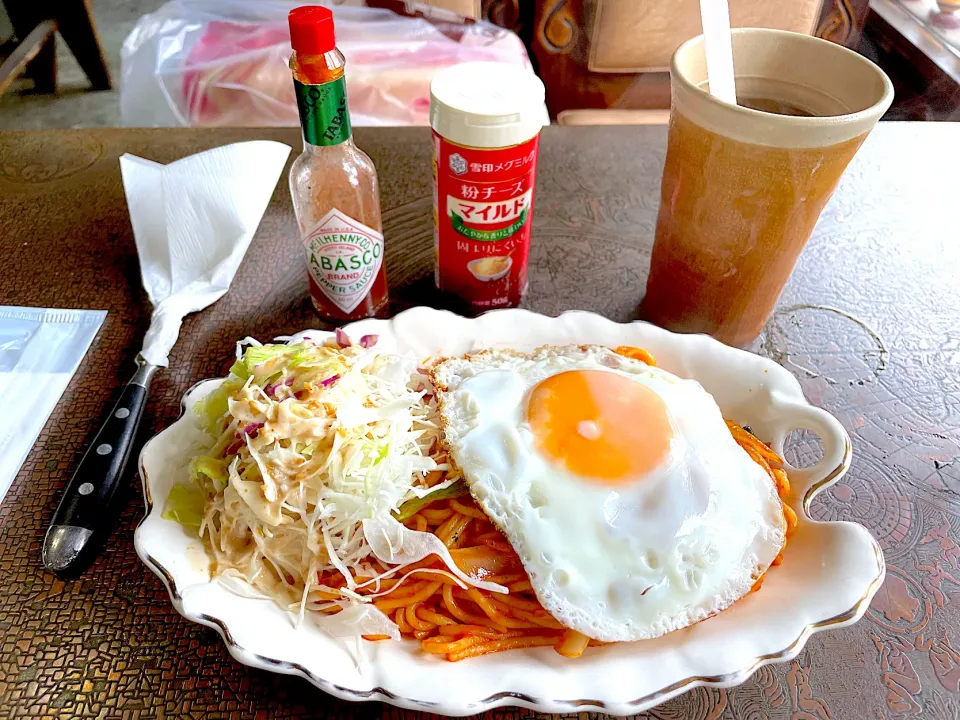 スパゲッティナポリタン🍝|もなかさん