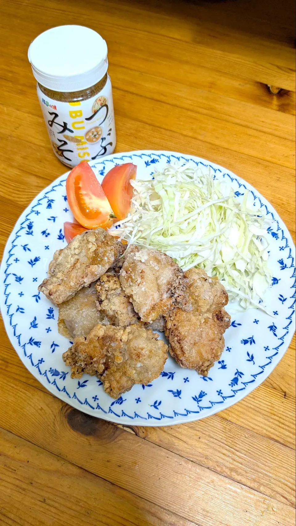 隠し味につぶみそ唐揚げ🐔|まゆめろさん