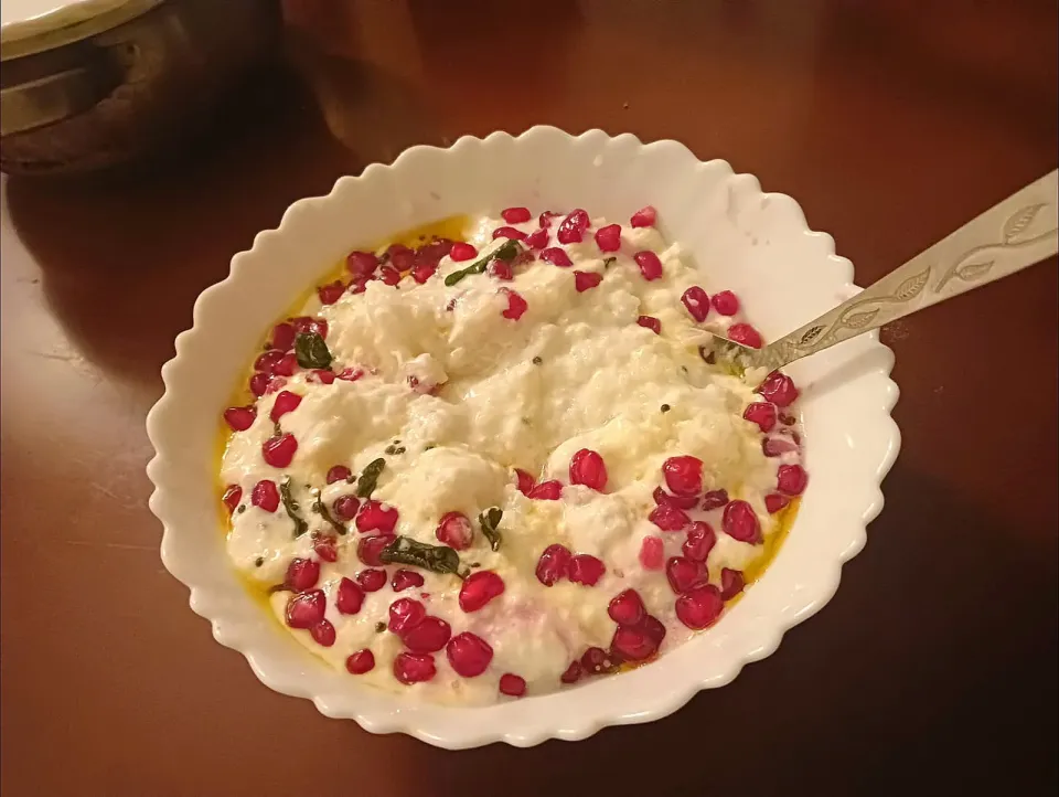 Curd Rice with pomegranate|AN72さん