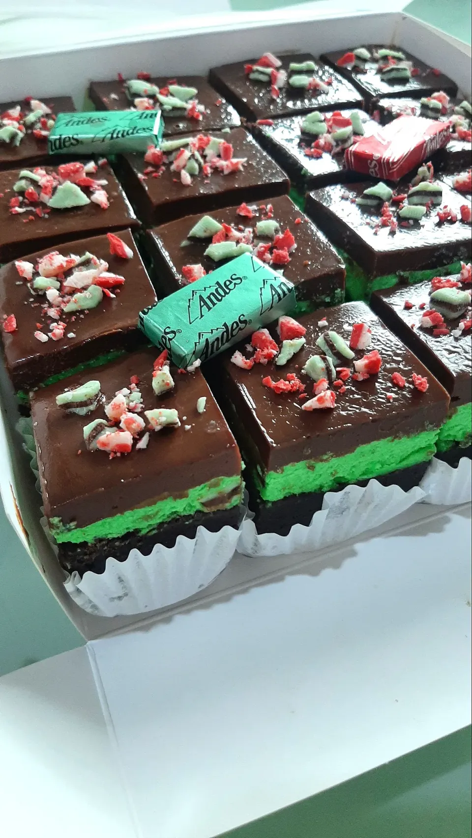 Peppermint brownies 😋|Ann Mathewさん