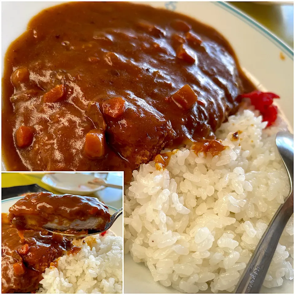 カツカレー@海の家 末広|塩豚骨さん