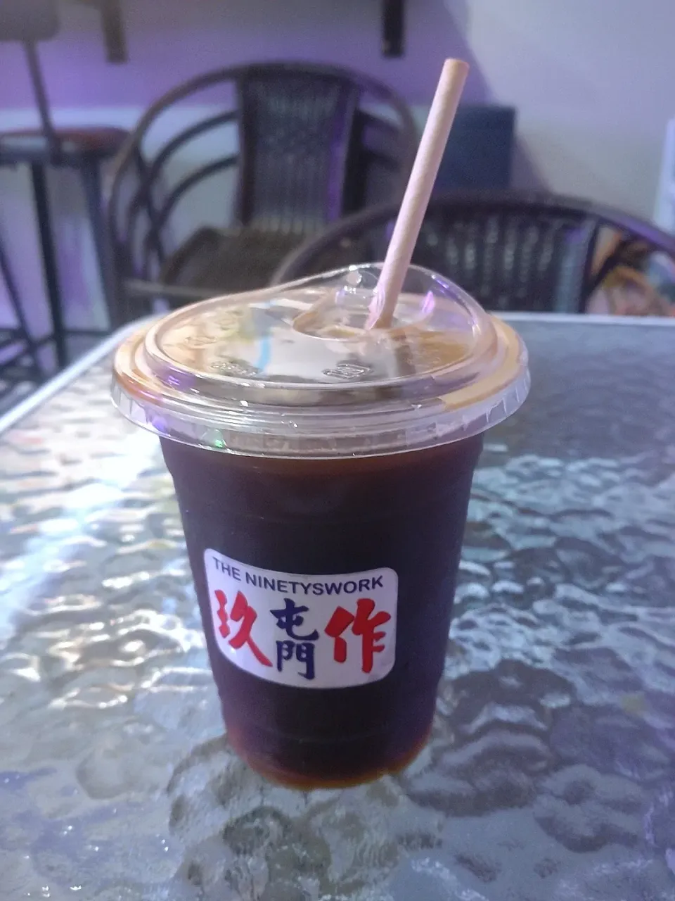 Long black with coconut water|Fan Fannyさん