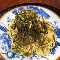 大根おろしとツナの和風パスタ|えりさん