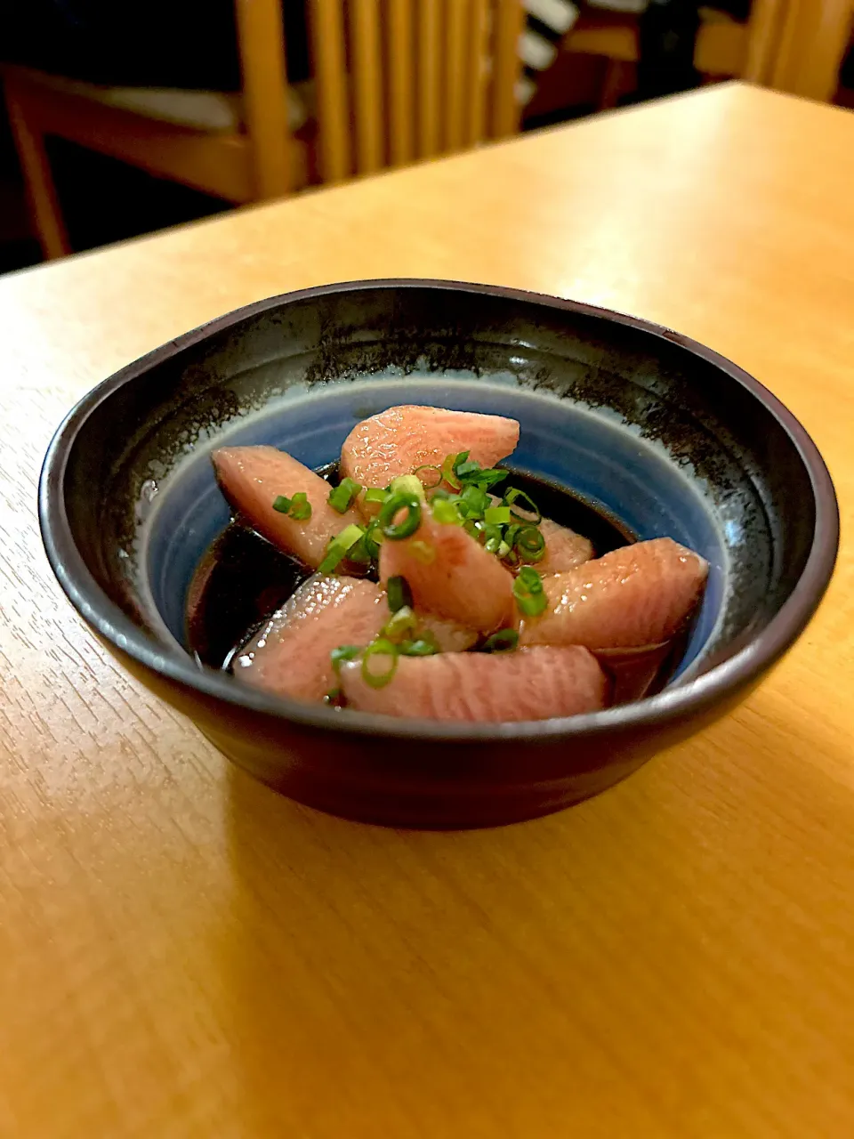 トロのにんにく醤油漬け|髙野泰朋さん