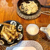 Snapdishの料理写真:ゴボウの甘辛揚げ|Kanokoさん