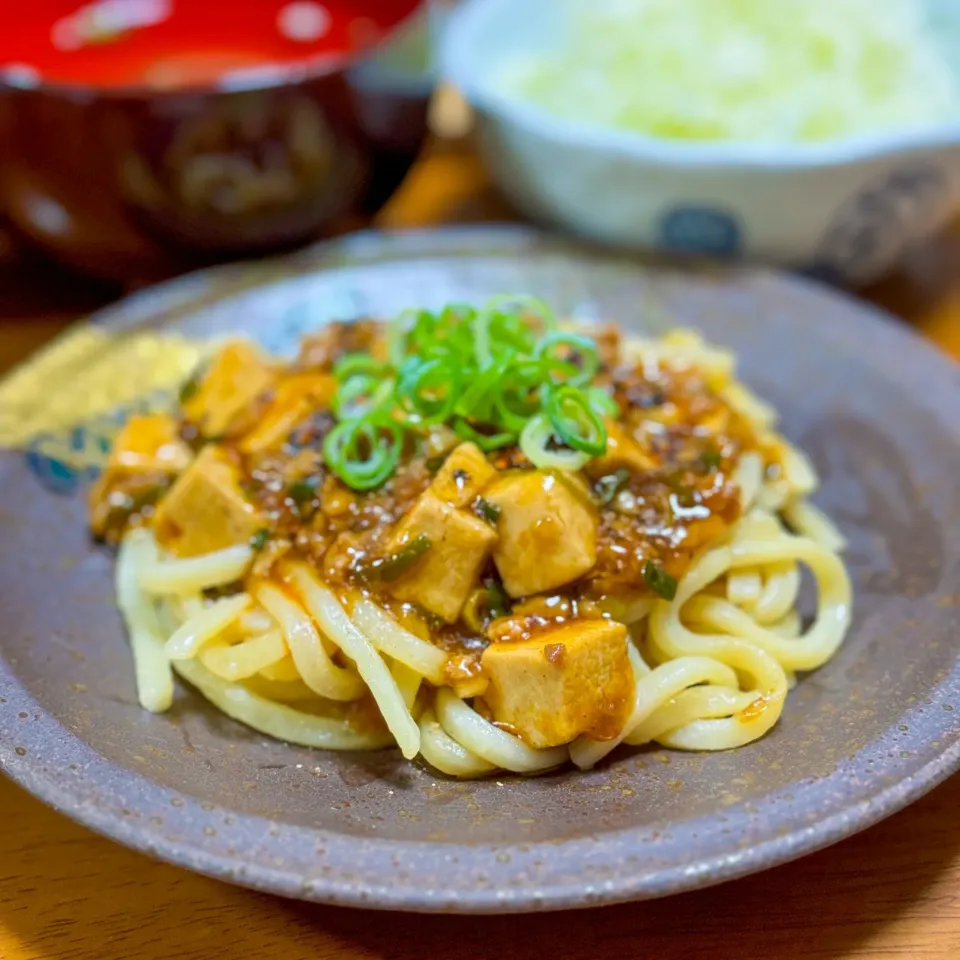 【麻婆豆腐焼きうどん】|ristorante_sallyさん