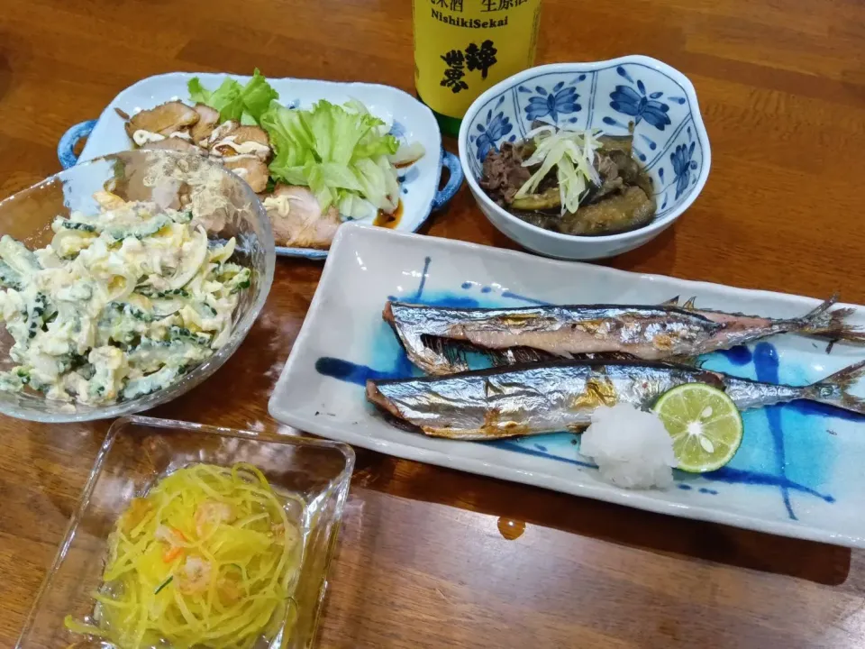 Snapdishの料理写真:娘 帰省最終日 晩ご飯|sakuramochiさん