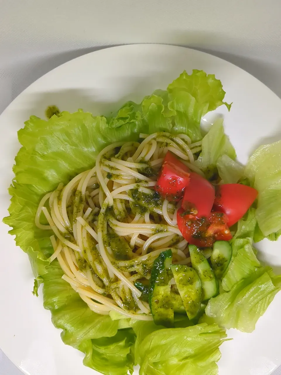 冷製バジルパスタ|食いしんぼう食楽部さん