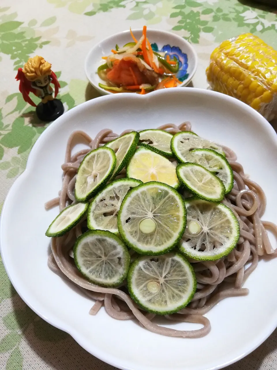 アルティッチョさんの料理 すだち蕎麦|つぼのりさん